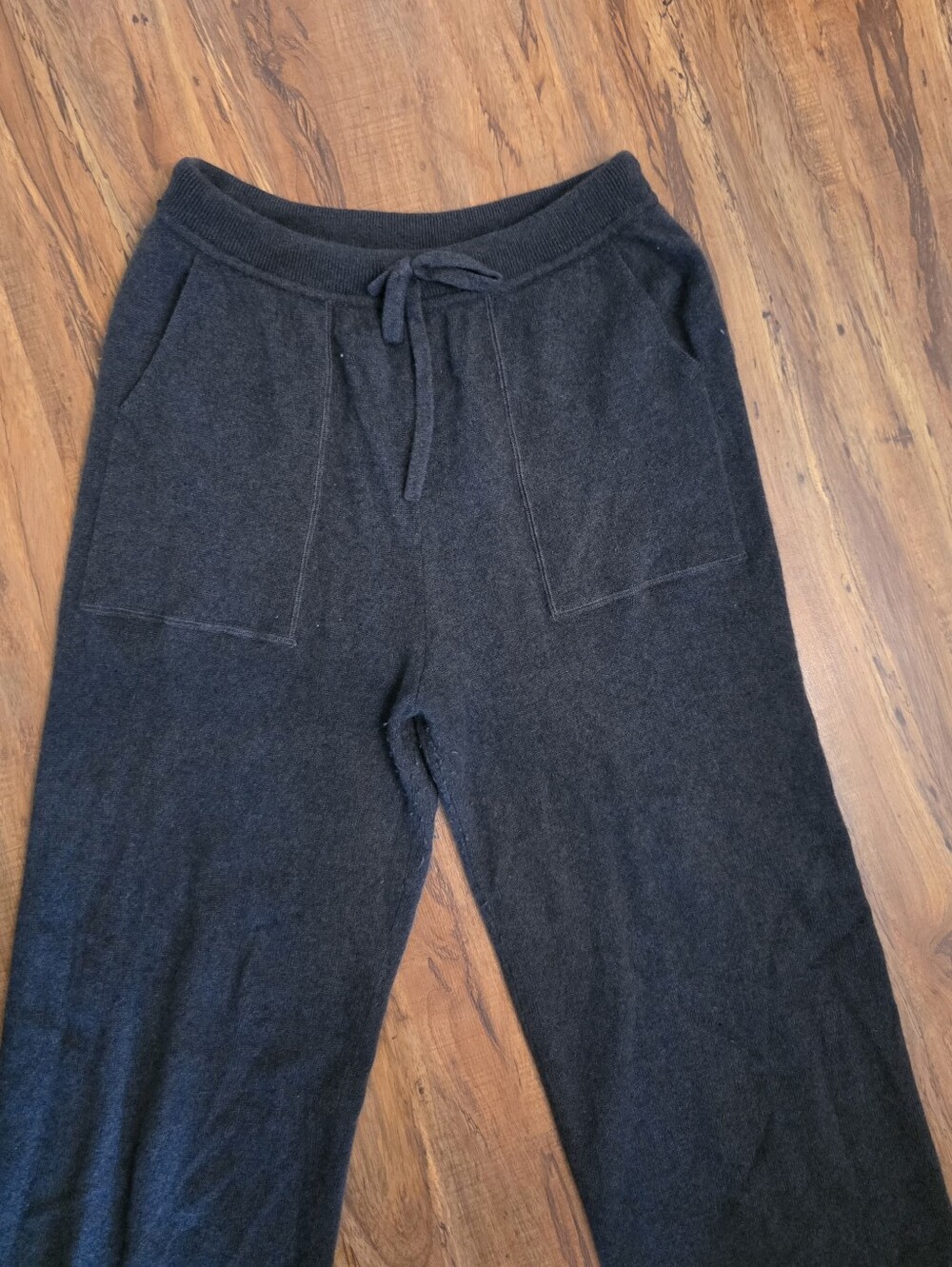 TSE 100% Cashmere Wide-Leg Knit Lounge Pants - Picture 4 of 6